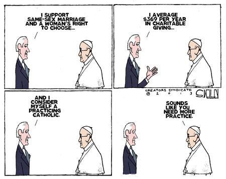 Joe Biden and Pope Francis