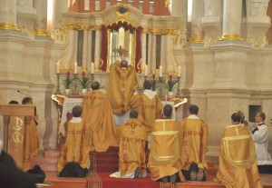Pontifical Solemn Mass Celebrated by Bishop Eugenijus Bartulis, of Šiauliai