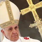 Pope Francis with Crucifix