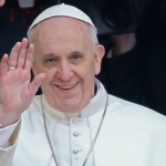 Pope Francis Smiling and Waving