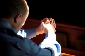 Catholic Man Praying