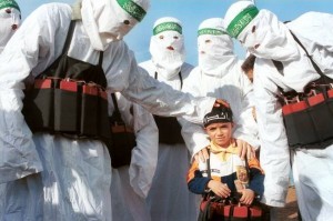 Muslim Child Suicide Bomber Wide Pic