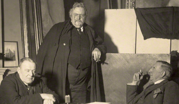 Hilarie Belloc and G. K. Chesterton