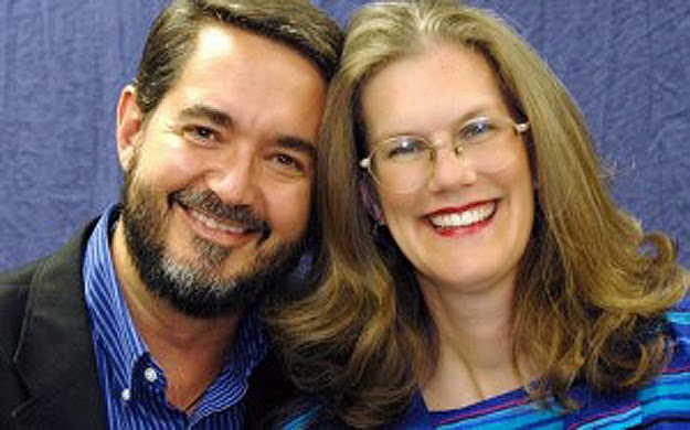 Scott Hahn and Kimberly Hahn Wide Pic