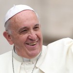 Pope Francis Smiling and Waving Square Pic