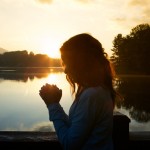Woman Praying Square Pic