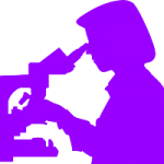 Microscope Purple Transparent Pic