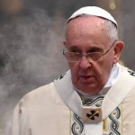 Pope Francis with Holy Smoke