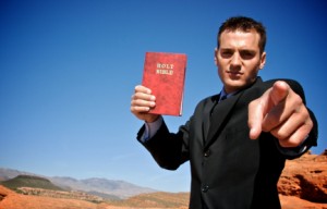 Bible Thumper Preacher Pastor