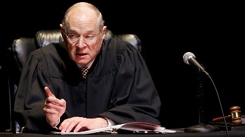 Justice Kennedy in Robes Wide Pic