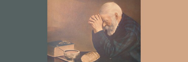 Man Praying Wide Pic
