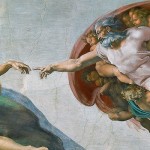 Michaelangelo Sistine Chapel God and Adam Original Pic