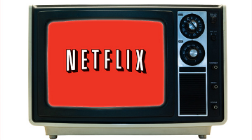 Retro Netflix Transparent Wide Pic