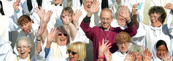 Women Priests Welby Dead Anglican Church Wide Pic