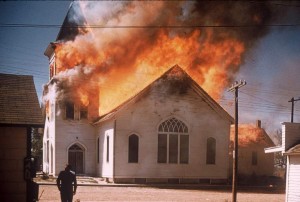 Church Fire Indiana Homosexual Lobby Anti Christian Bigotry