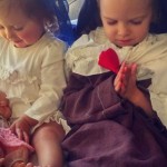 Daughters Little Girls Mantilla Scarf Head Covering