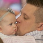 Father with Baby Wide Pic