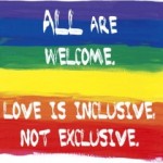 Gay Homosexual Same Sex Motto Liberal Church