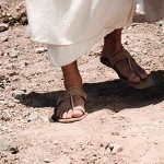 Jesus Walking Wide Pic