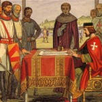 Magna Carta King John Signing Square Pic