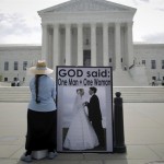 US Supreme Court Pro Marriage Protester