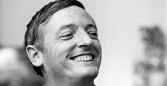 1966, New York City, New York, USA --- William F. Buckley, Jr. --- Image by © Steve Schapiro/Corbis