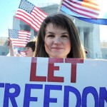 American Flag Capitol Building Congress Freedom Wide Pic