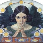Angel of Hope by Carlos Schwabe Wide Pic