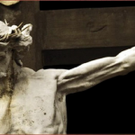 Crucified Jesus Christ Statue
