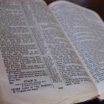 Holy Bible Opened Wide Pic