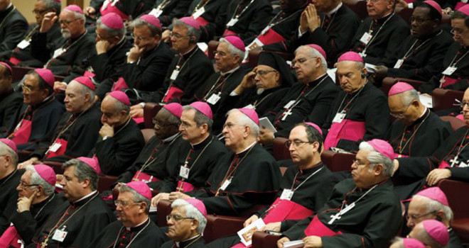 Cardinals and Bishops at Synod 2014