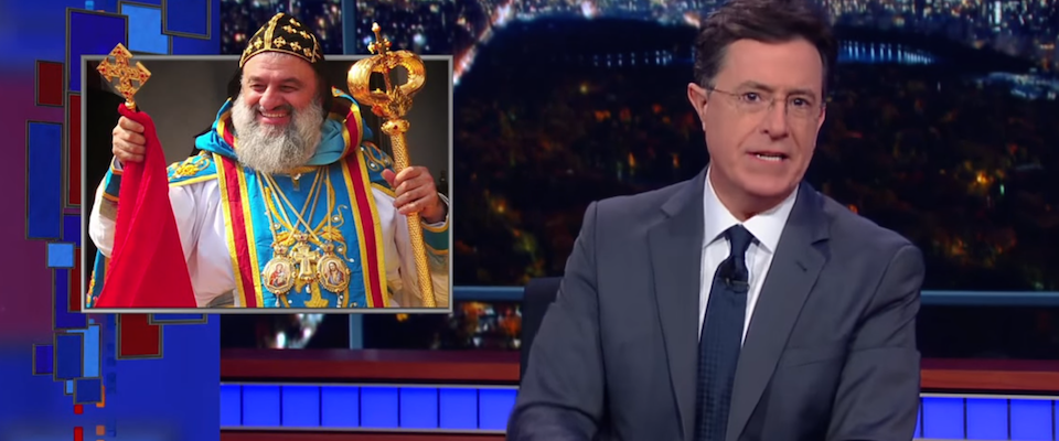 Stephen Colbert Mocks Christians