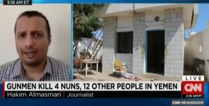 CNN Reporting Massacre of Sisters of Charity in Yemen March 2016 2