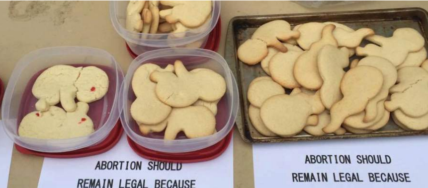 Fetus Cookies sic abortion culture of death