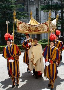Corpus Christi Procession Monstrance Jesus Eucharist Blessed Sacrament