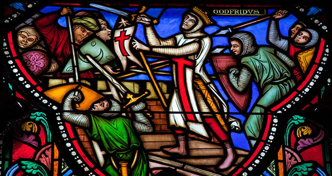 Crusades Window Pane