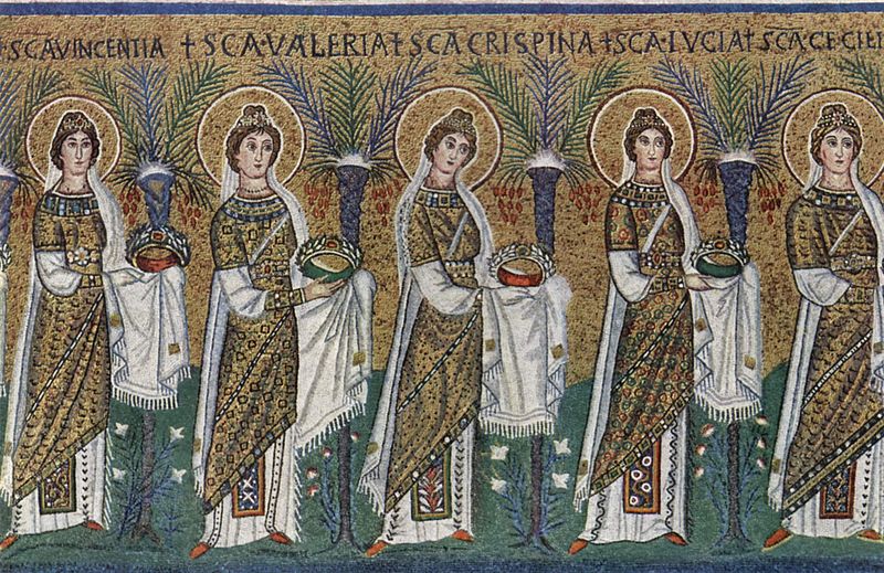 Ravenna Virgins Women in the Early Church