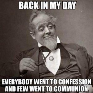 Catholic Meme Confession Communion