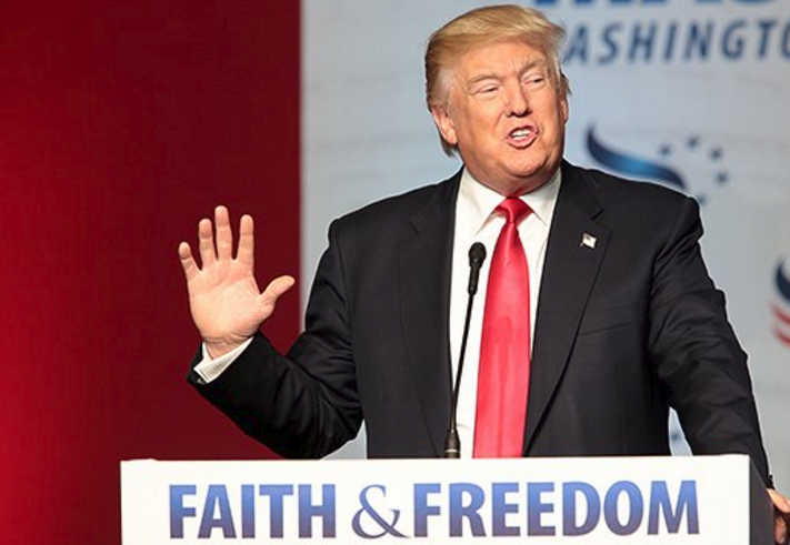 Donald Trump Speaking Faith and Freedom