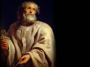 Repentent Saint Peter with Keys