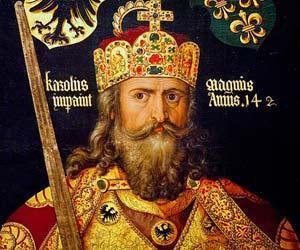 Emperor Charlemagne Charles Martel