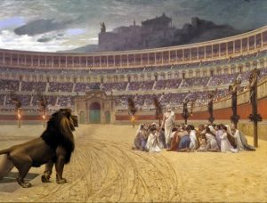 Jean-Léon Gérôme The Christian Martyrs Last Prayer c 1863-1873