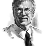 Jeffrey Jeff A Mirus PhD pencil sketch tall pic