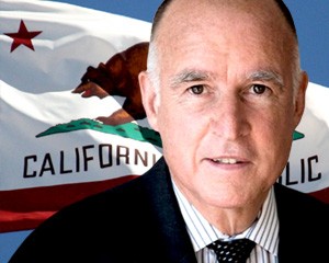 Governor Jerry Brown California Wide Pic