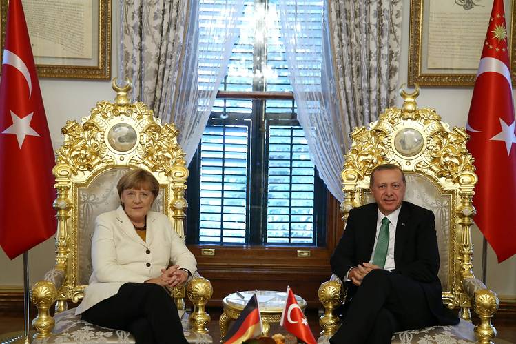 Merkel and Turk