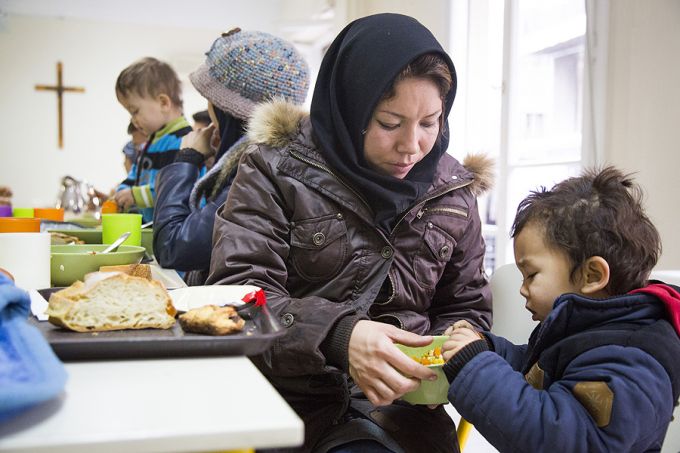 Caritas Athens Greece Soup Kitchen Catholic Relief Services