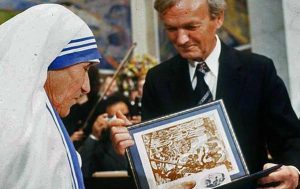Mother Tersa Noble Prize
