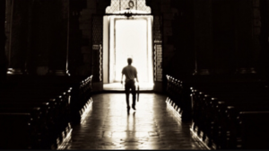 man-walking-out-of-church-fuzzy-pic